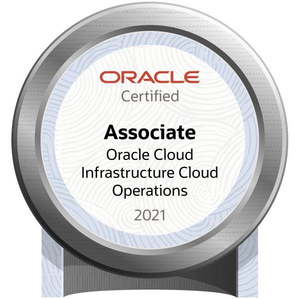 Oracle Cloud Infrastructure 2021 Cloud Operations Associate