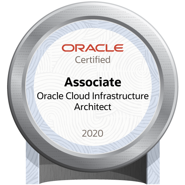 Oracle Cloud Infrastructure 2020 Architect Associate