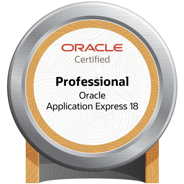 Oracle Application Express 18